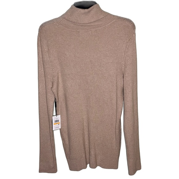 NWT CALVIN KLEIN Ribbed Turtleneck Sweater, S - Picture 2 of 8